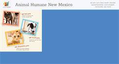 Desktop Screenshot of petsearch.animalhumanenm.org